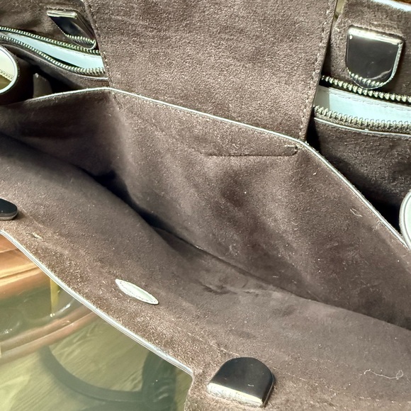 Michael Kors jet set large White Leather Tote Bag NWOT - Picture 12 of 12